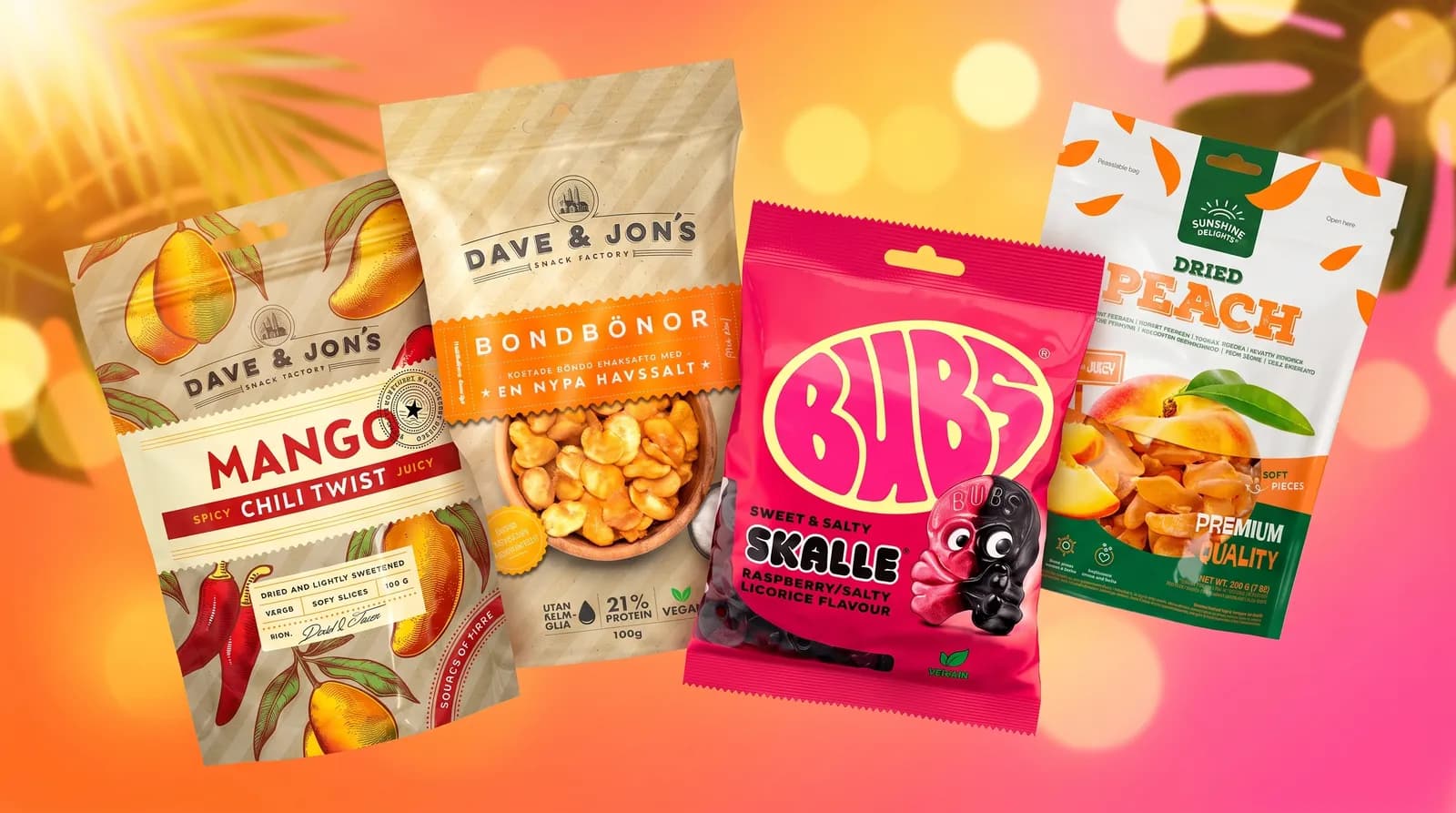 Sommarens bästa snacks